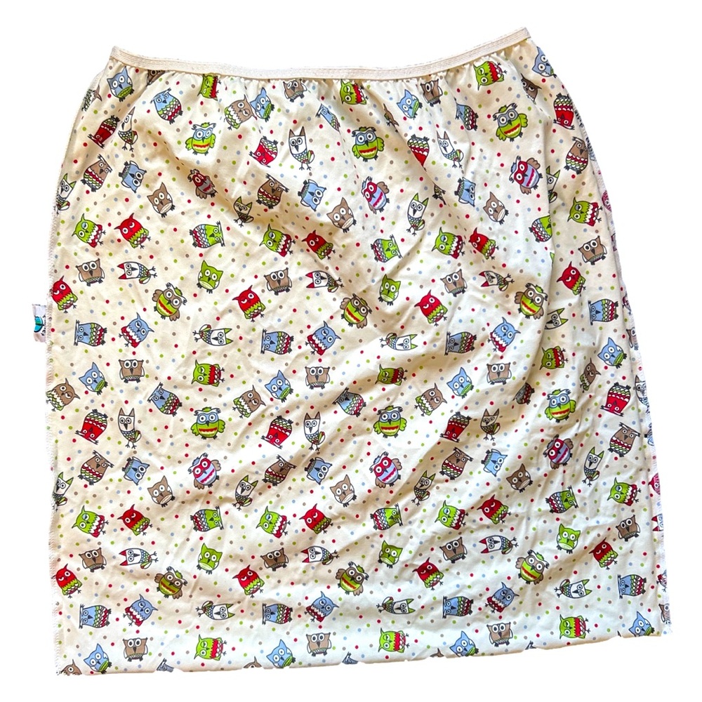 Planet Wise Owl Print cloth diaper pail liner